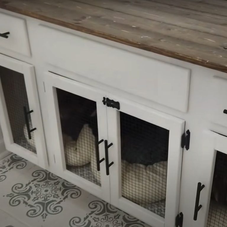 View of 11 DIY Dog Crate Plans That You Can Build Yourself Easily