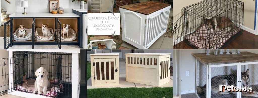 Image showcasing 11 DIY Dog Crate Plans That You Can Build Yourself Easily