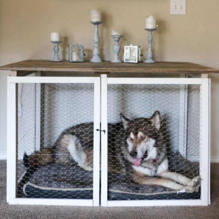 11 DIY Dog Crate Plans That You Can Build Yourself Easily